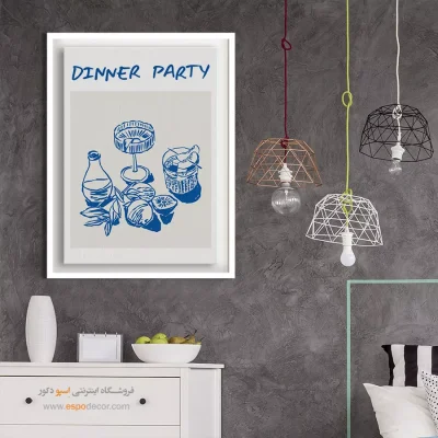 تابلو مینیمال - اسپو دکور