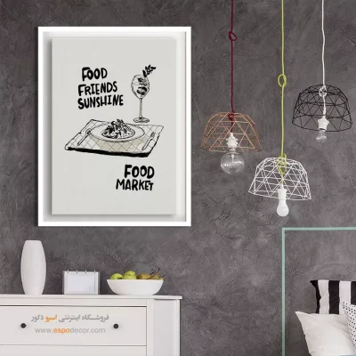 تابلو مینیمال - اسپو دکور