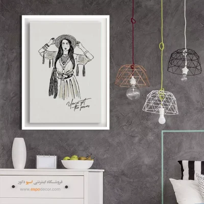 تابلو مینیمال - اسپو دکور