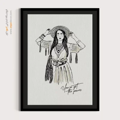 تابلو مینیمال - اسپو دکور