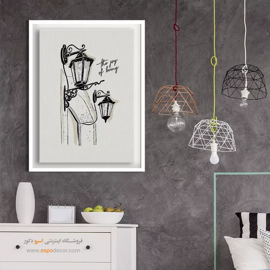 تابلو مینیمال - اسپو دکور