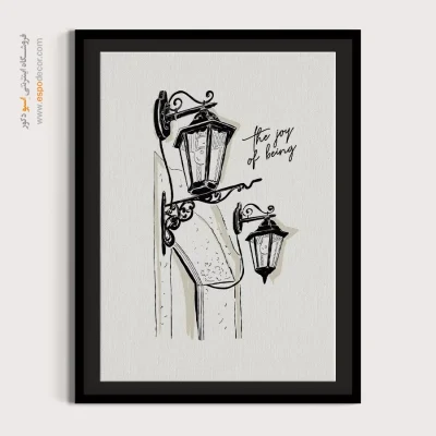 تابلو مینیمال - اسپو دکور