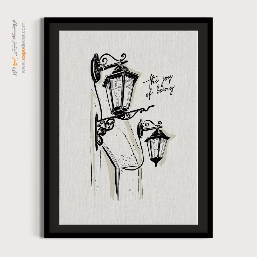 تابلو مینیمال - اسپو دکور