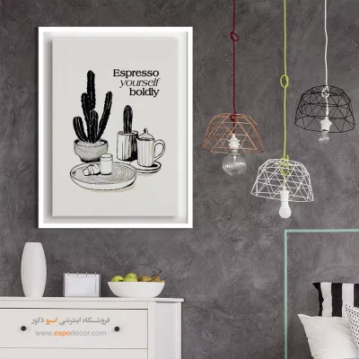 تابلو مینیمال - اسپو دکور