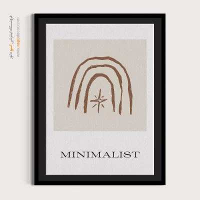 تابلو مینیمال - اسپو دکور