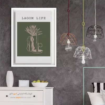 تابلو مینیمال - اسپو دکور