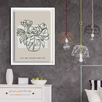 تابلو مینیمال - اسپو دکور
