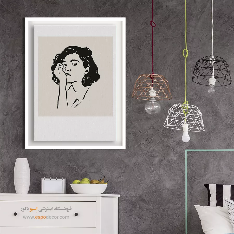 تابلو مینیمال - اسپو دکور