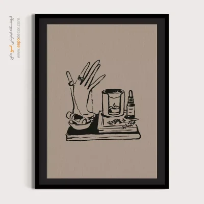 تابلو مینیمال - اسپو دکور