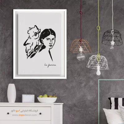 تابلو مینیمال - اسپو دکور