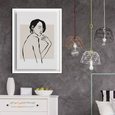 تابلو مینیمال - اسپو دکور
