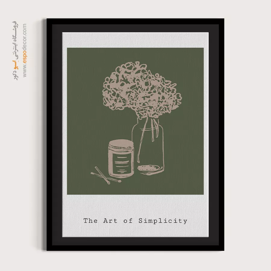 تابلو مینیمال - اسپو دکور