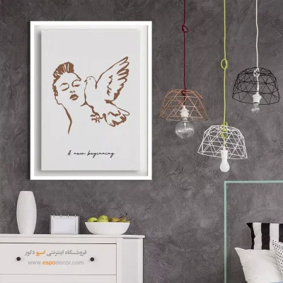 تابلو مینیمال - اسپو دکور