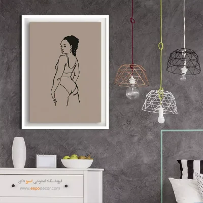 تابلو مینیمال - اسپو دکور