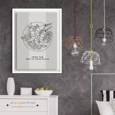 تابلو مینیمال - اسپو دکور