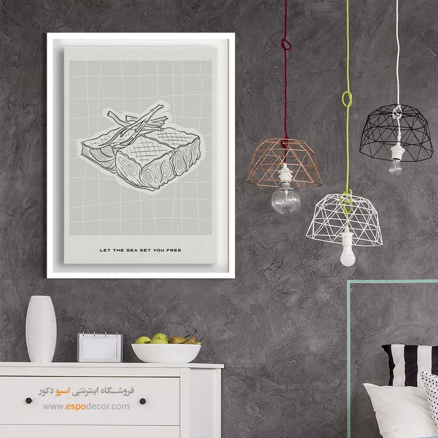 تابلو مینیمال - اسپو دکور