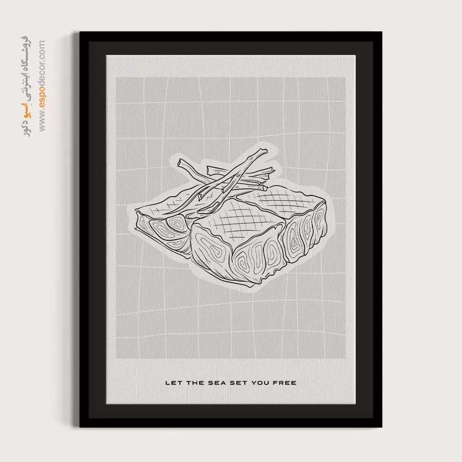 تابلو مینیمال - اسپو دکور