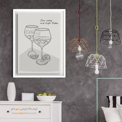 تابلو مینیمال - اسپو دکور