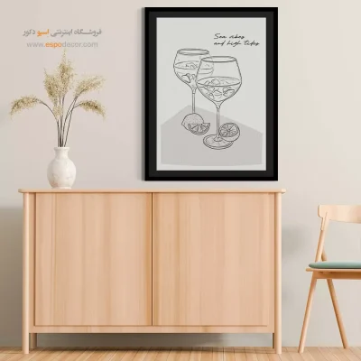 تابلو مینیمال - اسپو دکور