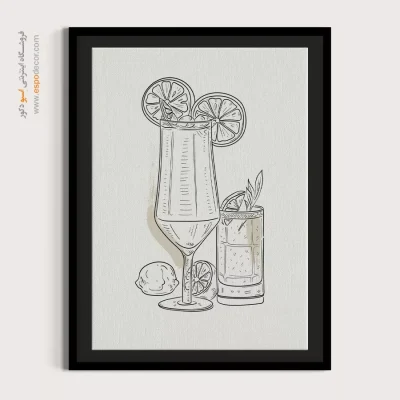 تابلو مینیمال - اسپو دکور