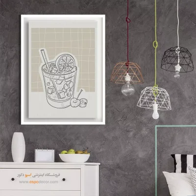 تابلو مینیمال - اسپو دکور
