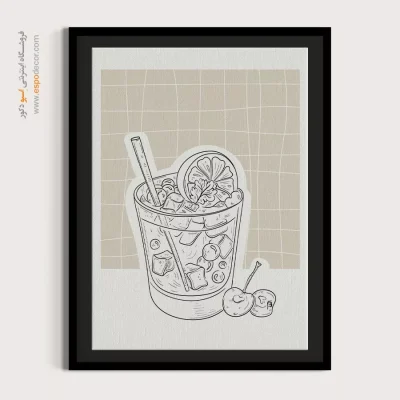 تابلو مینیمال - اسپو دکور