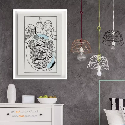 تابلو مینیمال - اسپو دکور