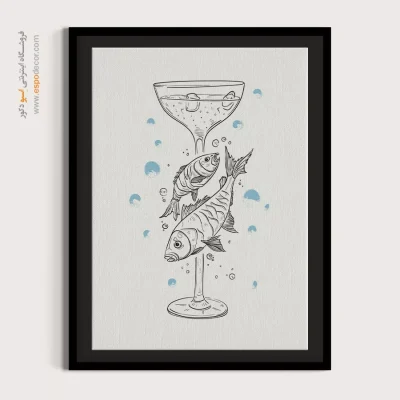 تابلو مینیمال - اسپو دکور