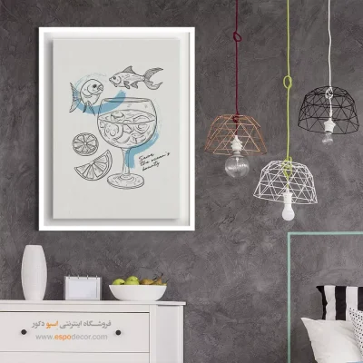 تابلو مینیمال - اسپو دکور