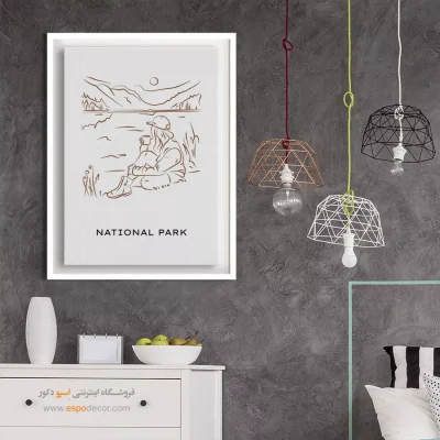 تابلو مینیمال - اسپو دکور