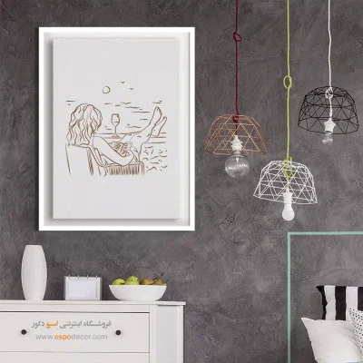 تابلو مینیمال - اسپو دکور
