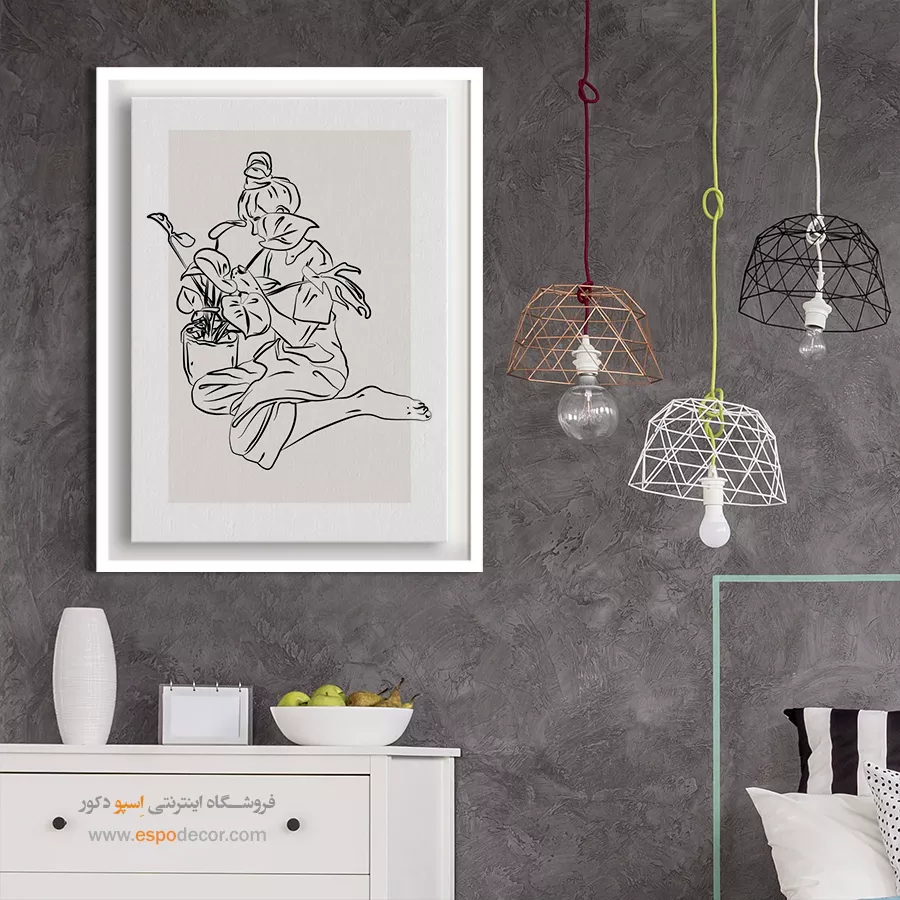 تابلو مینیمال - اسپو دکور