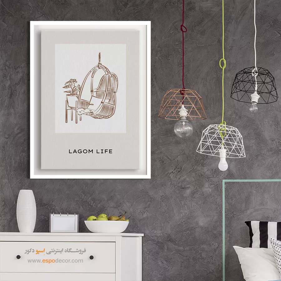 تابلو مینیمال - اسپو دکور