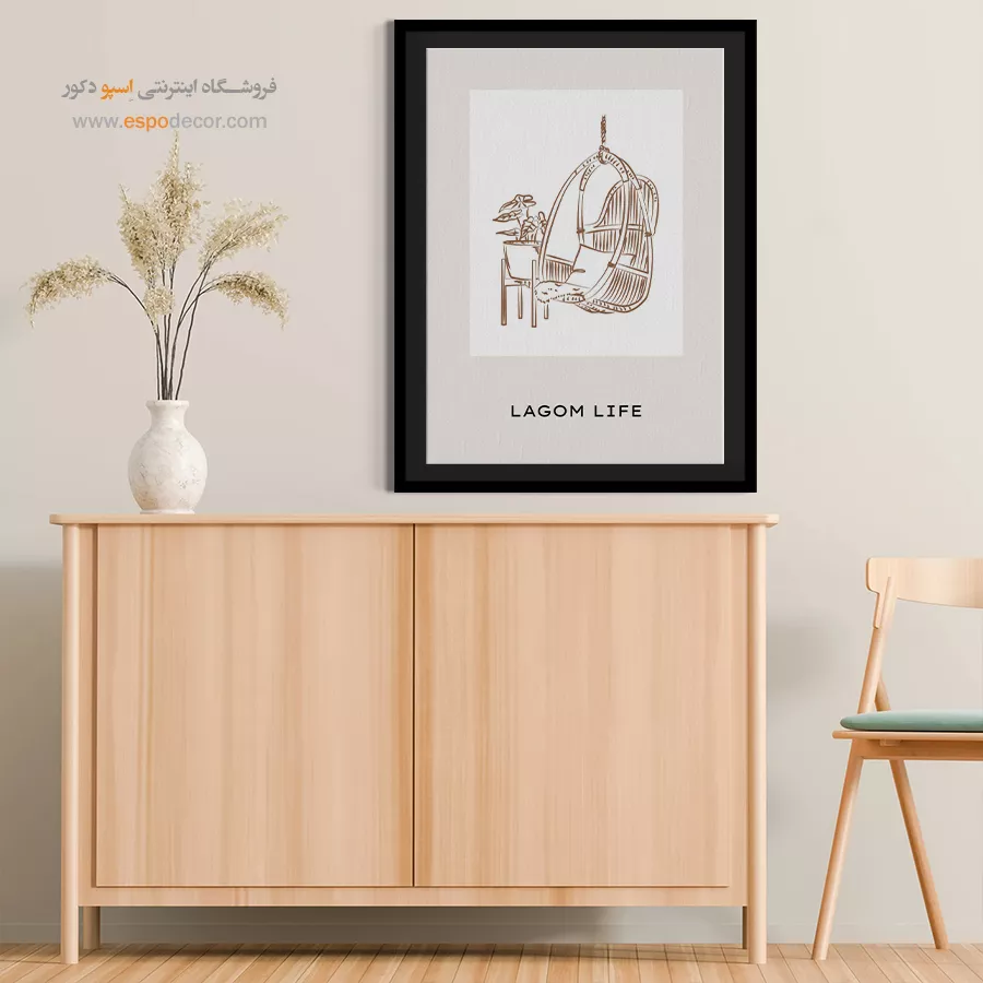 تابلو مینیمال - اسپو دکور