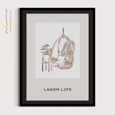 تابلو مینیمال - اسپو دکور