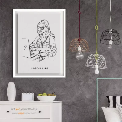 تابلو مینیمال - اسپو دکور