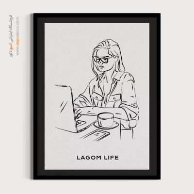 تابلو مینیمال - اسپو دکور