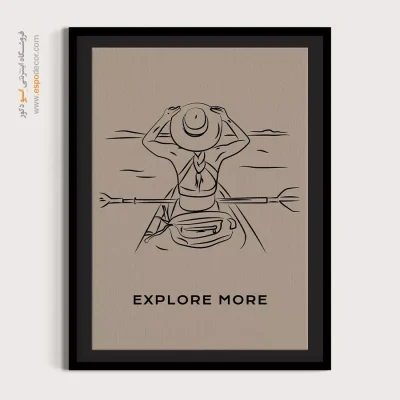 تابلو مینیمال - اسپو دکور