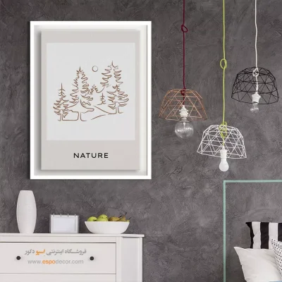 تابلو مینیمال - اسپو دکور