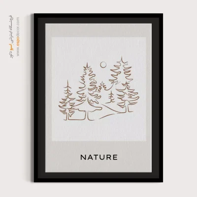 تابلو مینیمال - اسپو دکور