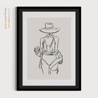 تابلو مینیمال - اسپو دکور