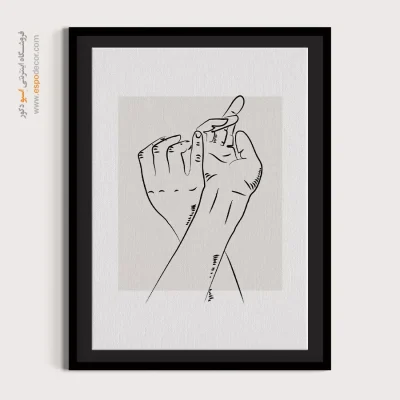 تابلو مینیمال - اسپو دکور