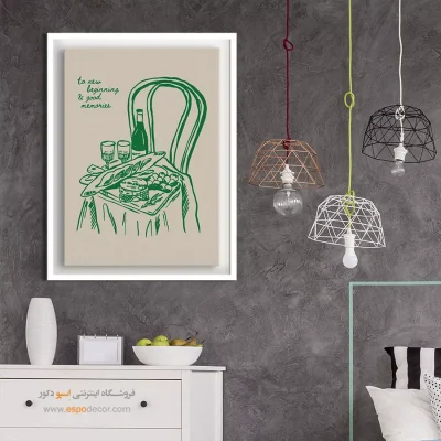 تابلو مینیمال - اسپو دکور