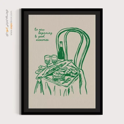 تابلو مینیمال - اسپو دکور