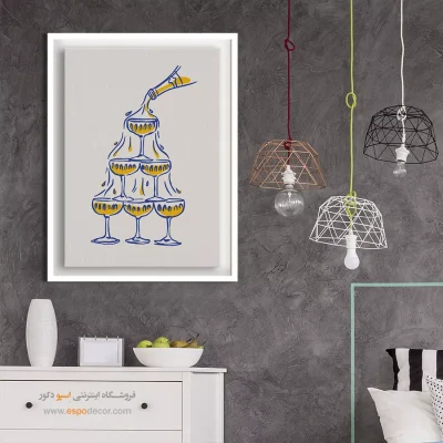 تابلو مینیمال - اسپو دکور