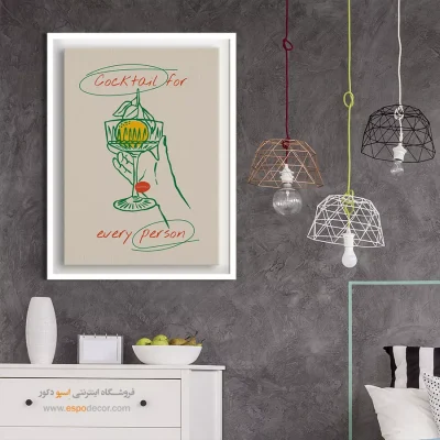 تابلو مینیمال - اسپو دکور