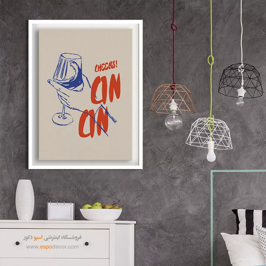 تابلو مینیمال - اسپو دکور