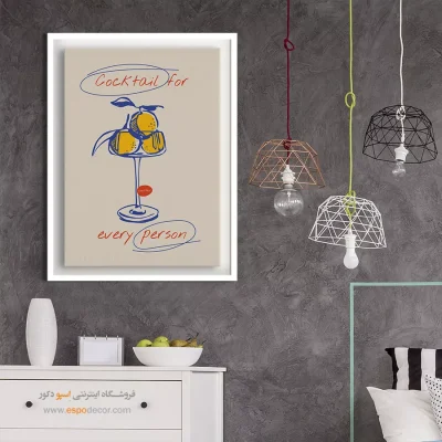 تابلو مینیمال - اسپو دکور