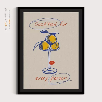 تابلو مینیمال - اسپو دکور