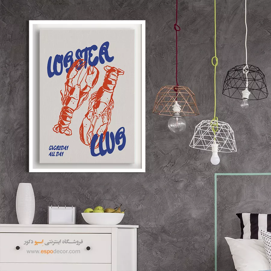 تابلو مینیمال - اسپو دکور